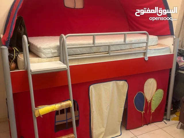 Kids Bed with slide and Sofa sets