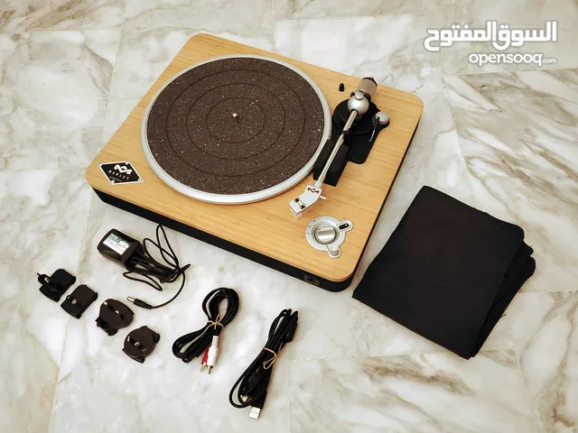 Marley Stir It Up Bluetooth Turntable Records Player  جهاز جرامافون، مشغل اسطوانات أصلي جديد بلوتوث