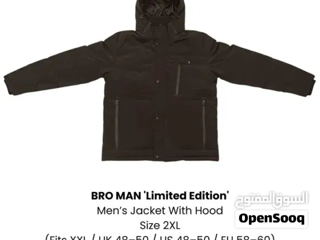 BRO MAN ‘Limited Edition’ Men’s Casual Jacket With Hood