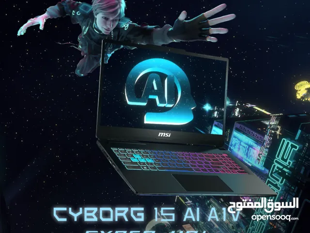 Laptop MSI Cyborg AI A1VFK Ultra 7 155H لابتوب اسوس الترا 7
