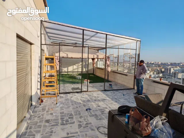 تغليف الترس والجلسات الخارجية للكافيهات والمطاعم والمنازل ببديل الزجاج الجلاتين الشفاف