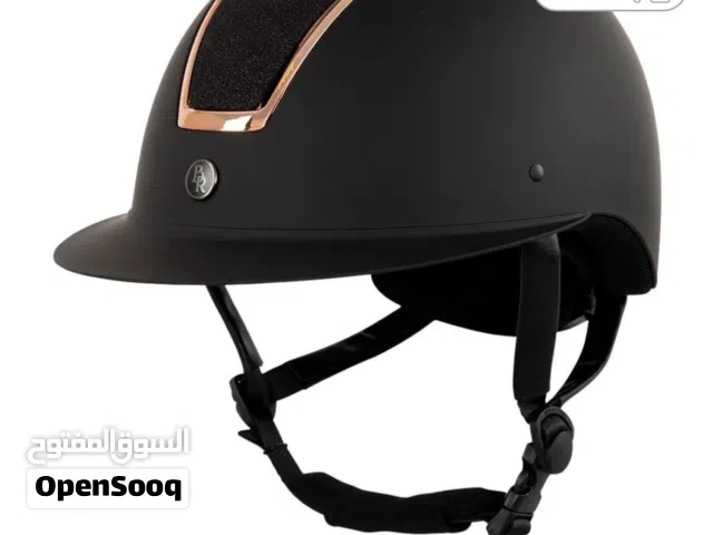 Br Omega helmet Black/Rose 55-57 cm