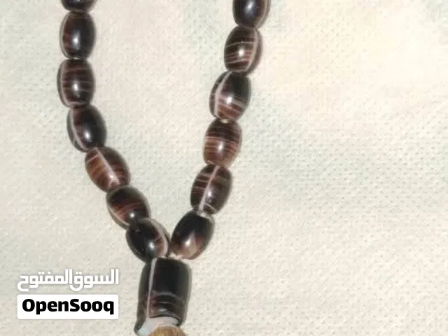 سبحه عقيق سليمانى يمنى مخطط 33حبايه