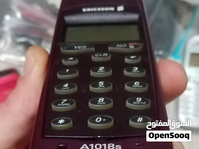 اريكسون 1018s شبه جديده بطاريه عموله انرجايزر 5 ايام استخدام ركز في تفاصيل الجهاز