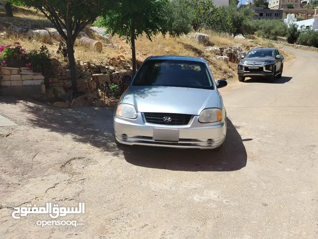 هونداي فيرنا موديل 2004 سياره بحاله اوكاله لا تحتاج ايا نوع من اصيانه