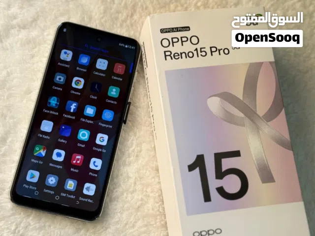 *أوبو رينو 15 برو... أداء قوي وتصميم شيك يخلوك دايمًا في* *المقدمة وتعيش تجربة موبايل مختلفة تمامًا