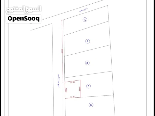 قطعه ارض فالهواري شارع بوابة مالك