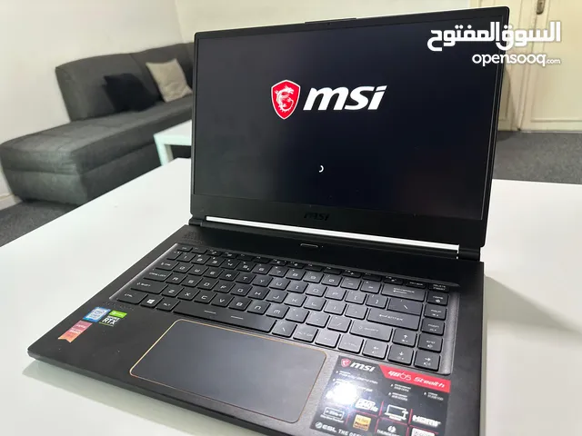 لابتوب جيمنج MSI GS65 Stealth بسعر مغري جدا