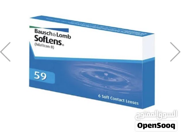 Powered , transparent contact lenses
