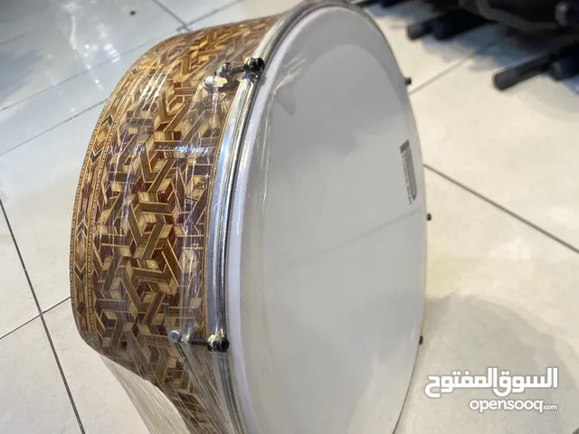 دف كاتم طار خشب عريض
