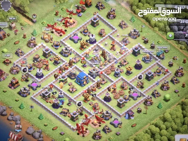 Clash of Clans Accounts and Characters for Sale in Al Ain