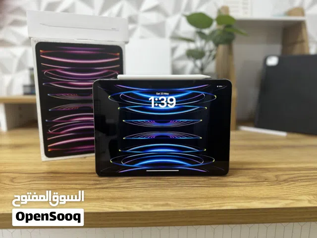 Ipad PRO M2 11” 256 GB Silver  آيباد برو للبيع مع ضمان اسبوع. الوصف مهم !!!