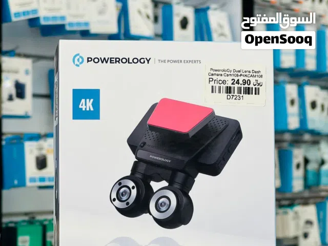 Powerology Dual Lens Dash Camera