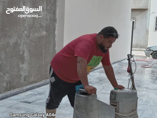 جلي رخام وسيراميك وباركيه