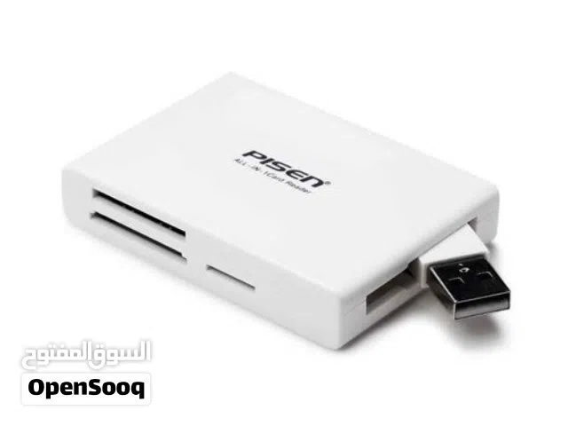 قارئ كروت بايسن PC23 USB 3.0كلرت ريدر PISEN PC23 USB 3.0 Card Reader