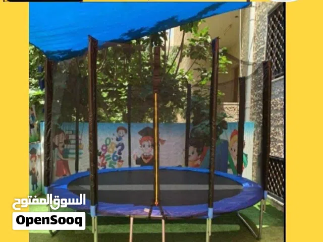 نطاطة 3 متر فخمة جدا بتوسع 6 اطفال جديده بكرتونتها