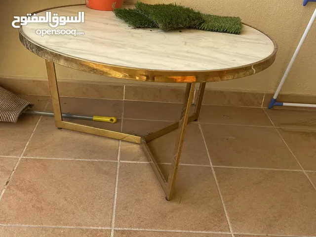 Table marble glass