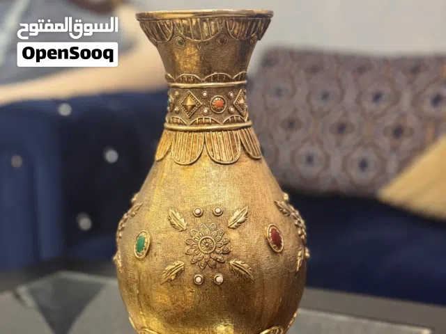 Antique golden vase