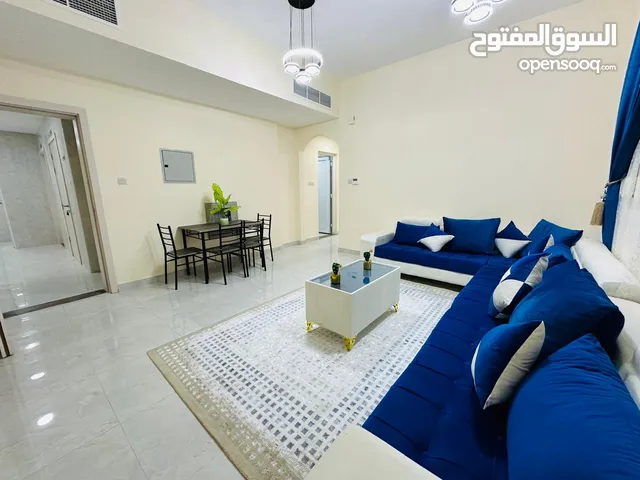 G2-شقة غرفة وصالة مفروشة فرش vipجديد وشاملة فواتير للايجار الشهري في عجمان النعيمية
