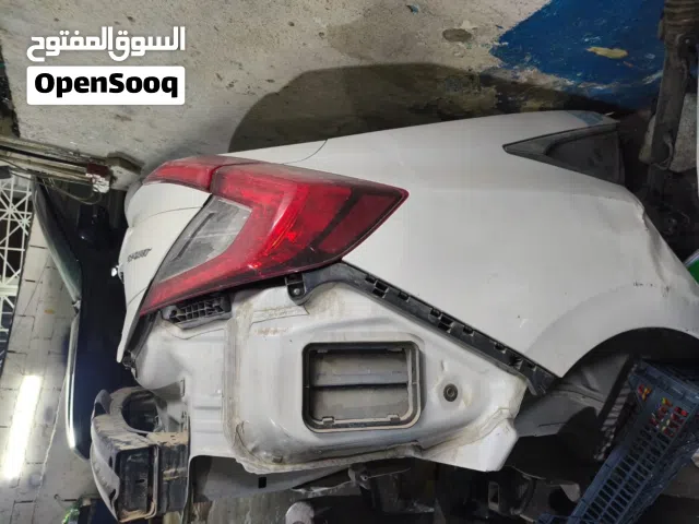 Honda civic back cut  2016-2021