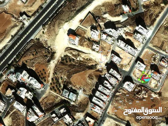 للبيع قطعة ارض شمال عمان على شارعين في ابو نصير