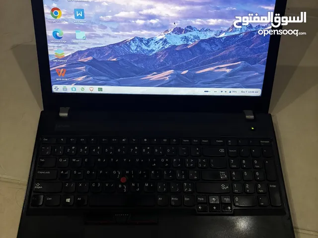 Lenovo thinkpad e570 i7 7th gen 16 gb ram 512 ssd