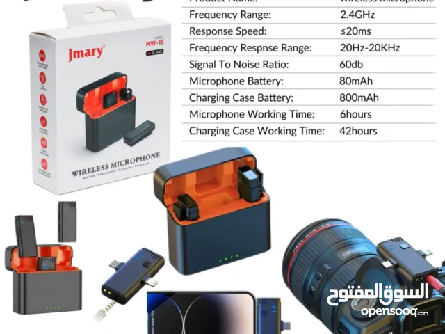 ميكروفون لاسلكي للهواتف والكاميرات