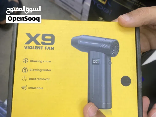 منفاخ هواء لاسلكي X9 متعدد الاستخدامات بقوة عالية مع شاشة رقمية / ملاحظه تتوفر كميات معنا
