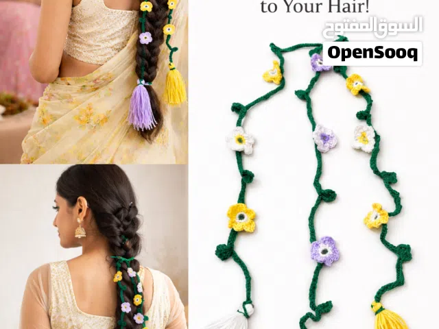 Crochet Hair accessory