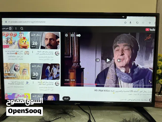 شاشة ستار سات 32 إنش ممتازه جداً