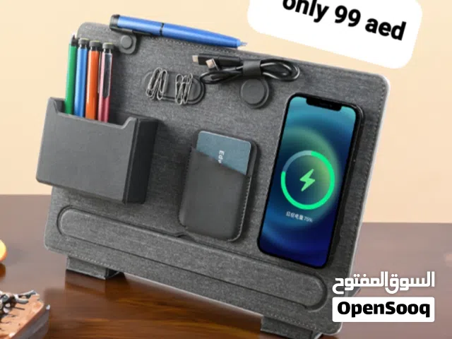 Modern Organizer with wireless Charging Stand Gift box