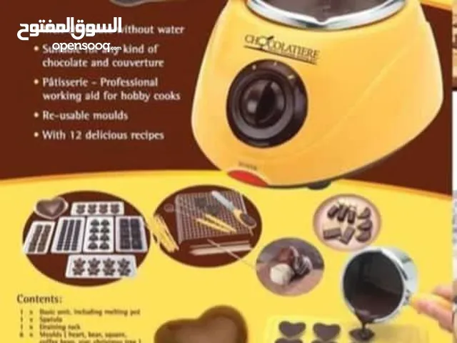 ماكينة اذابة الشوكولاته الكهربائية بالجهاز 2حوض تعمل بالكهرباء