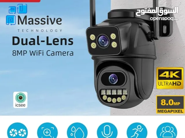كاميرا المراقبة الحديثة Dual-Lens 8MP WiFi بأداء مميز