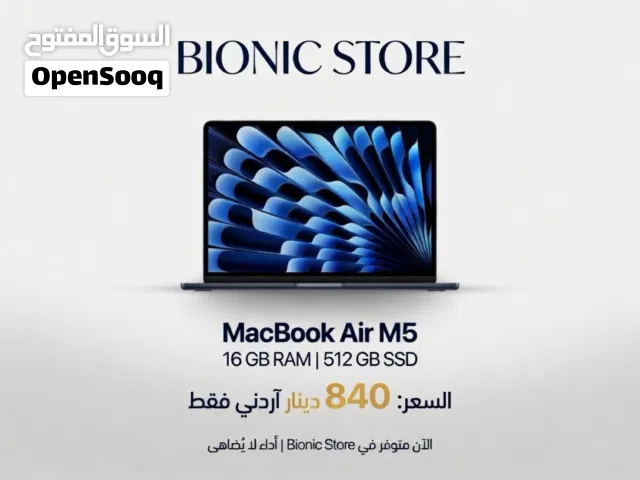 Macbook Air m5  512 GB 16 GB RAM