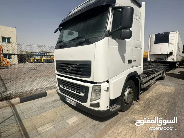 Volvo FH /420 LONG CHASSIS شاحنة فولفو شاسي طويل وارد أوربي