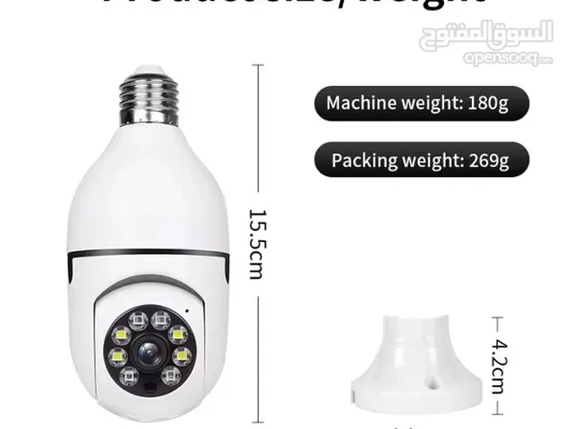 WIFI Panorama Surveillance Camera 360Degree (Easy To Install)Monitor Homes, Offices and Schools.