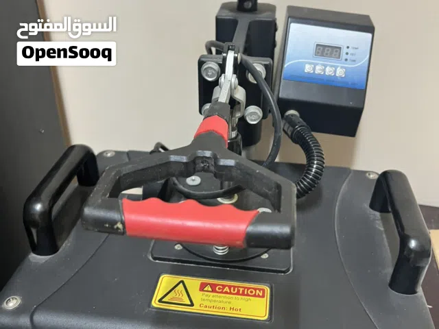 للبيع مكبس حراري خمسه ف واحد ومقص كاميو