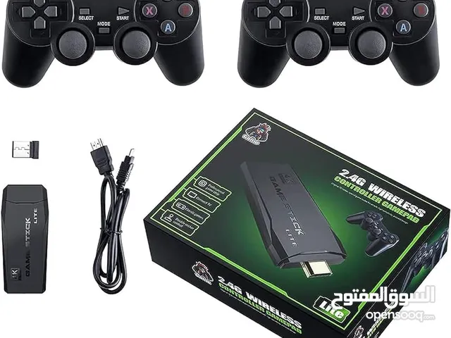 *Game Stick 4K *مميزات جهاز الألعاب الكلاسيكيه Game Stick 4K* *9 محاكي العاب فى