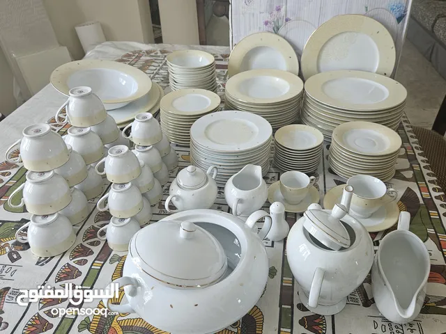 بيع طقم صحون ضيافة كامل 121 قطعة