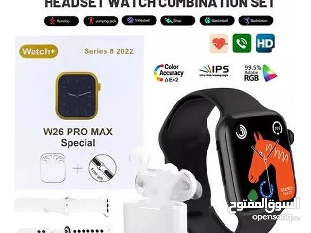 ساعة Series 8 مع ايربود W26
