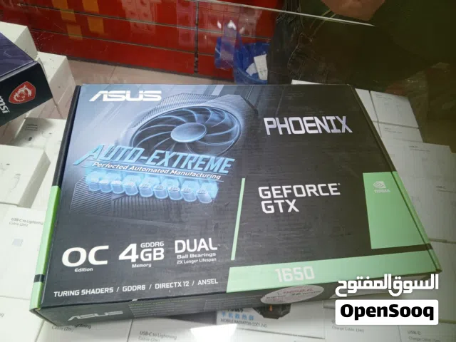 كرت شاشه GTX1650 GDDR6 4G جديد