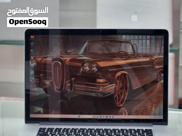 MacBook Pro core i7 Pro with 16gb Ram 15 inch Ratina display windows 11 Professional
