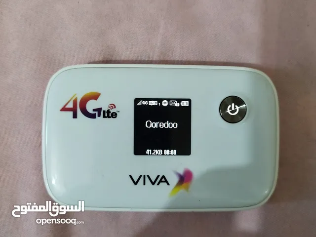 راوتر viva مفتوح جميع الشبكات4g lte داخل وخارج الكويت بالبطارية الأصلية قوة 3000 أمبير الراوتر