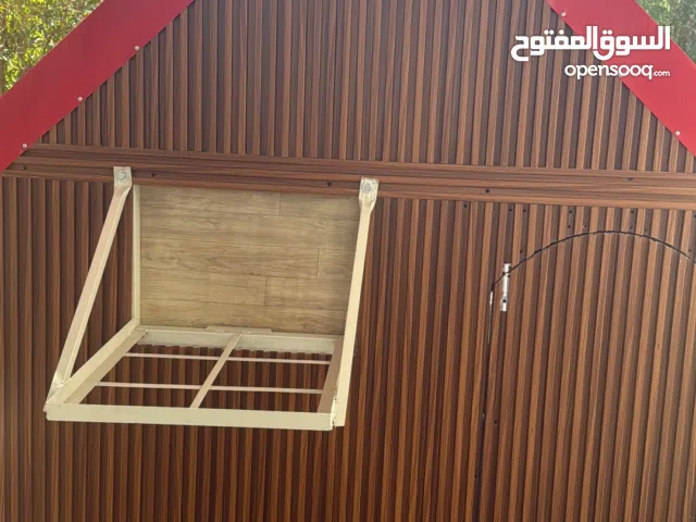 Aluminum Pet House with Double Doors, Dual Compartments, Cedar Curtain, 3×2m, Height 220cm