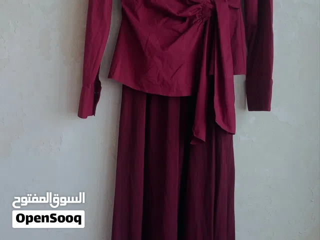طقم فستان كط و شوميز مستورد