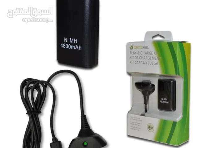 شحن وبطارية xbox 360 جديده درجة اولى متوفر توصيل لي جميع أنحاء ليبيا