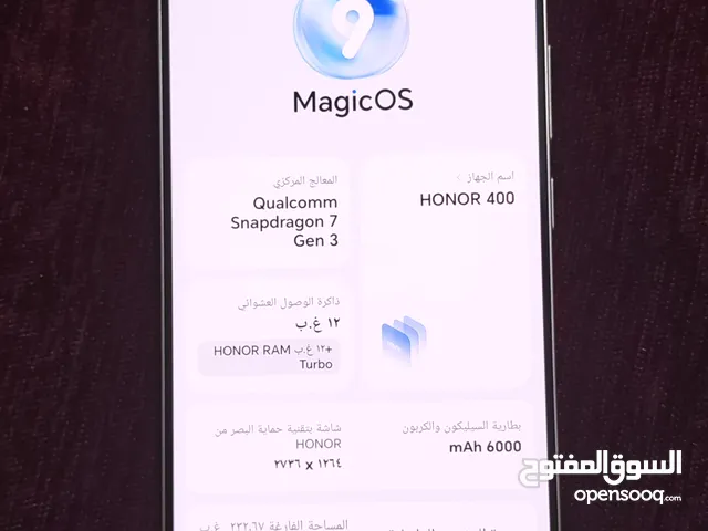 مستعمل 25 يومHONOR 400