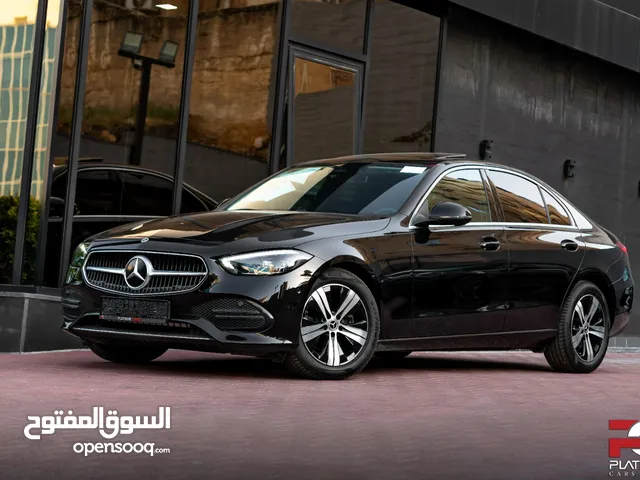 2024 Mercedes C180 – فتحة سقف – وارد المانيا للبيع