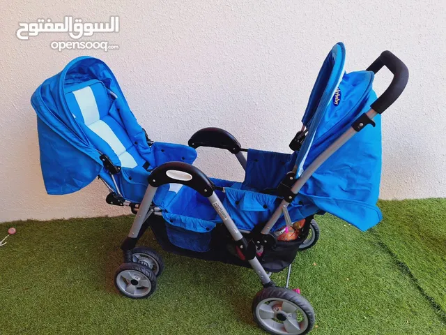 عربة توأم للأطفالTwins trolley