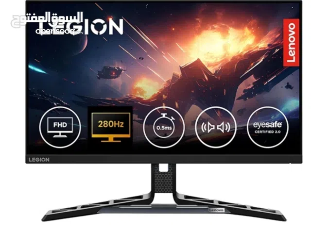 Lenovo Legion R25f-30 24.5-inch FHD 280Hz 0.5ms Gaming Monitor  استعمال 3 أشهر فقط